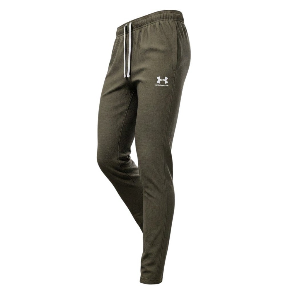 Under Armour Mens Olive Green Athletic‎ Pants Fitted Size Medium